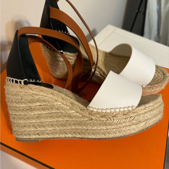 Hermes wedge espadrille - Picture 3 of 7